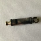 RARE 1918 VINTAGE WW1 BRITISH MILITARY TRENCH WHISTLE J. HUDSON & Co BIRMINGHAM