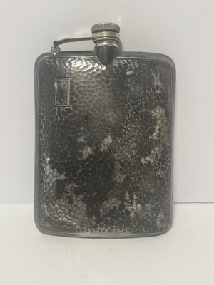 Vintage E & J.B Metal Pocket/Hip Flask