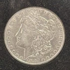 1887 $1 MORGAN SILVER ONE DOLLAR 90% SILVER, NO RESERVE