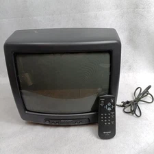 Sharp 13TG30 13-Inch CRT TV - Color Television with Remote – Read Description