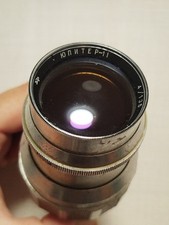 JUPITER - 11 Soviet Vintage lens 4 / 135mm Mount M42 - Silver Telephoto lens