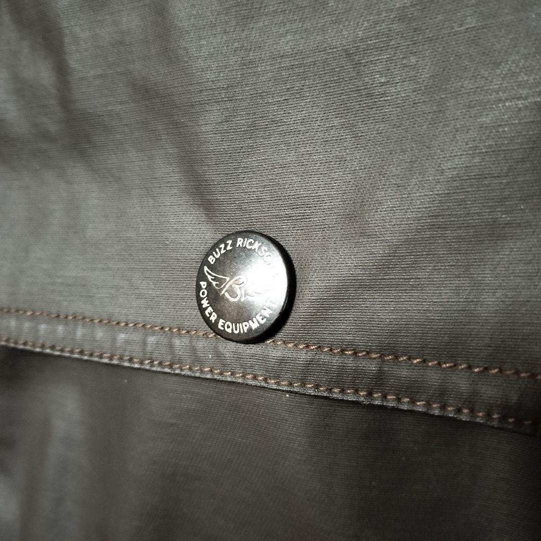 Good Used Buzz Rickson's Fireman Jacket Nylon Uni… - image 7