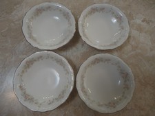 Set of 4 Johann Haviland Floral Splendor 5 1/8" Fruit / Sauce Bowls Unused
