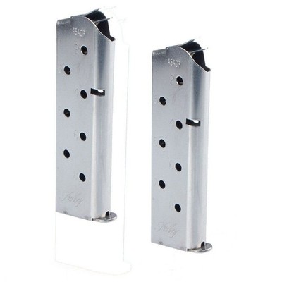 2-PACK Kimber 1911 45acp 8rd Stainless Factory Magazine | eBay