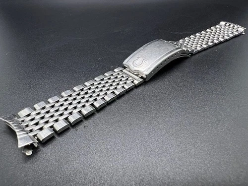 OEM Omega 1503 SS Bracelet – 18mm – 22 End Links for Constellation and Seamaster