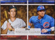 2012 Topps - Timeless Talents Baseball Luis Aparicio / Starlin Castro #TT-22 NM