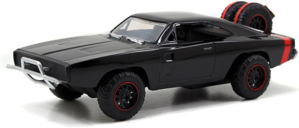 FAST FURIOUS 2 Modelli Auto JEEP WRANGLER DODGE CHARGER 1/32 JADA Toys - Immagine 4 di 4