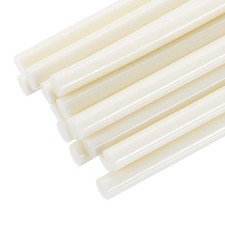 32 Pcs Mini Hot Glue Sticks, 0.28" Dia x 3.94" Long EVA Sticks, White 0.36 per stick