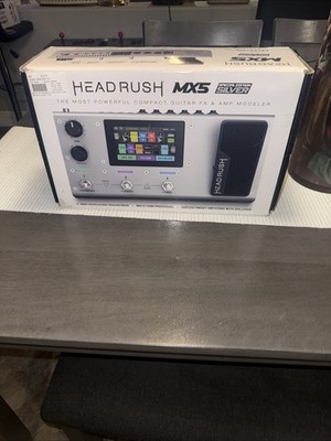 HeadRush MX5 special edition  silver Amp Modeling Processor Open Box Piece