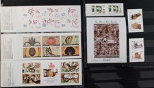 Lot 03052504/  ESPAGNE  TIMBRES  NEUF** , 3 CARNETS, DES EUROS,1 FEUILLET AU TOP