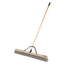 Rubbermaid Commercial 2040049 Push Broom, 37 In Sweep Face, Medium, Synthetic,