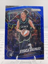 2025 Panini Prizm WNBA Blue Velocity Jessica Shepard Minnesota Lynx