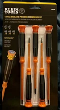 Klein Tools Insulated Precision Screwdriver Set 5-Piece 85615INS