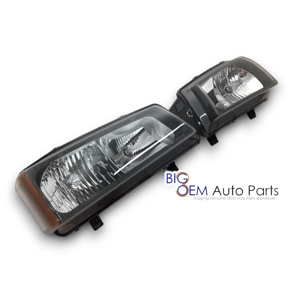 Juego de faros laterales para conductor pasajero Chevrolet Avalanche Silverado 2003-2007 Foto 2 de 4