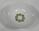 Vintage Anchor Hocking Fire-King Meadow Green Milk Glass Serving Bowl