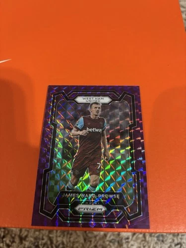 2023-24 Panini Prizm Premier League - James Ward-Prowse #223 Purple Mosaic Prizm