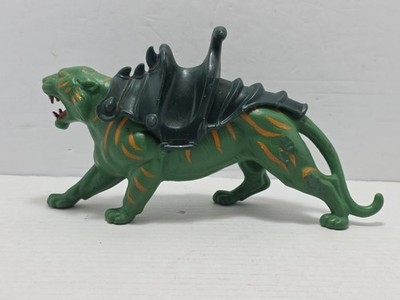 Vintage Masters of the Universe MOTU Battle Cat Cringer Action Figure w/ Armor