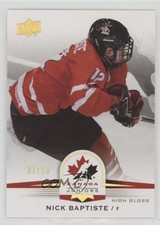 2014 Upper Deck Team Canada Juniors High Gloss 7/10 Nick Baptiste #123 fv7