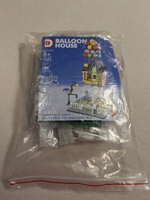 Up Balloon House Building Blocks Set 7025 686PCS Pixar Style Micro Bricks NWOB