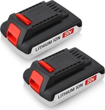 2 PACK 20 Volt V Max 3.6Ah Lithium Ion Replacement Battery For Craftsman Bolt On