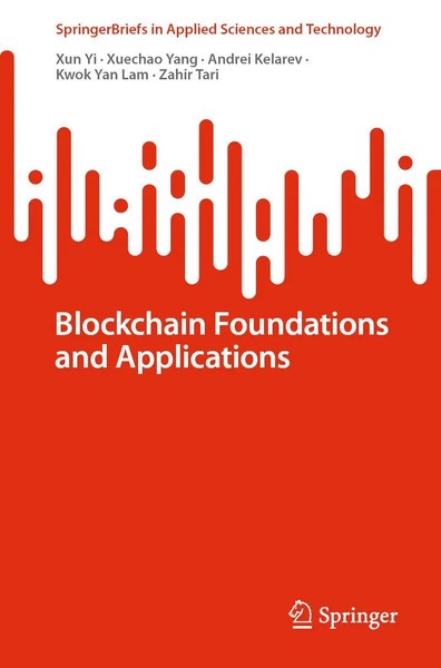 Blockchain Foundations And Applications Xun Yi (U. A.) Taschenbuch Ix Englisch-image