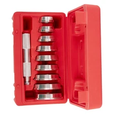 10pcs Wheel Bearing Race Seal Driver Master Auto installer Tools Kit Aluminium