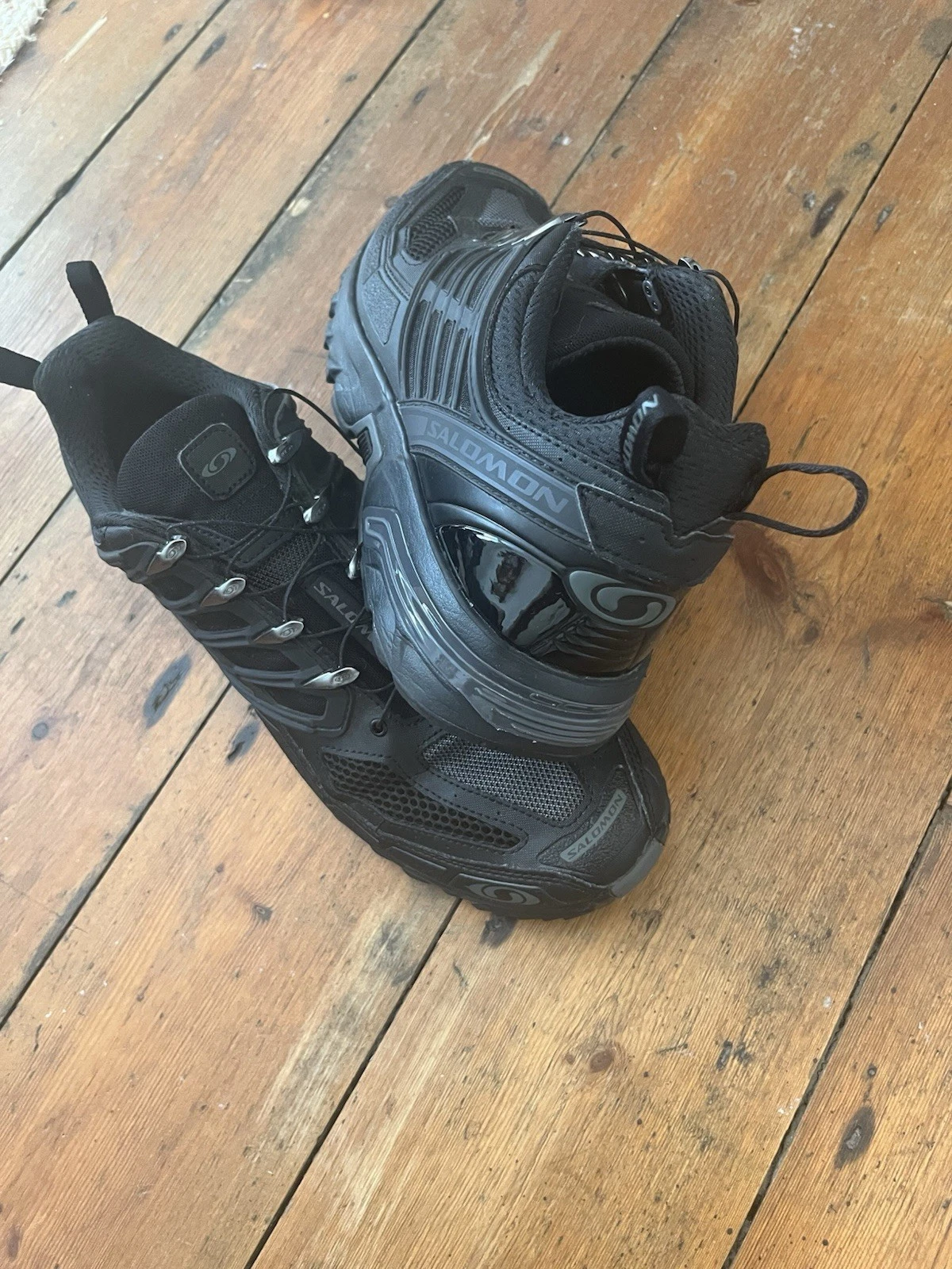 SALOMON ACS Pro Advanced nero e asfalto (UK 11.5 EU 46 2 3)