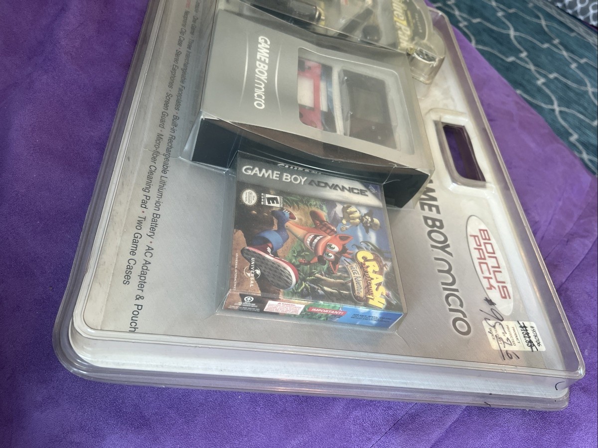 Nintendo Game Boy Micro - Silver (OXYSEBA) for sale online