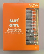 Surf Onn 90W Universal Laptop Charging Adapter with 10 Tips New Onn.