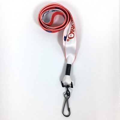 Original PABST BLUE RIBBON BEER Logo Lanyard Keychain Fob Necklace