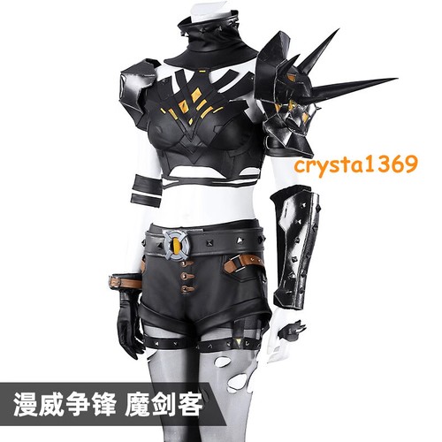 NEW Marvel Rivals Magik Cosplay Costume Outfit Halloween Women's Dress Full Set - Picture 2 of 25