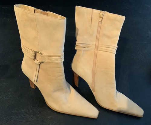 BP. Tan Suede Leather Boots 10M Made In 