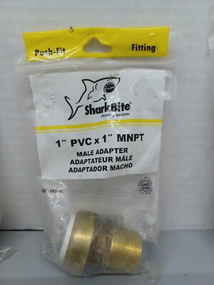 SharkBite 1'' PVC X 1'' MNPT