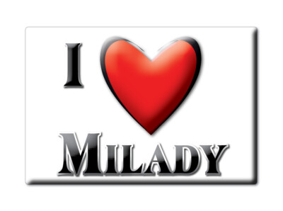 Milady Magnet Fridge Magnet Name Gift Idea Birthday Joke