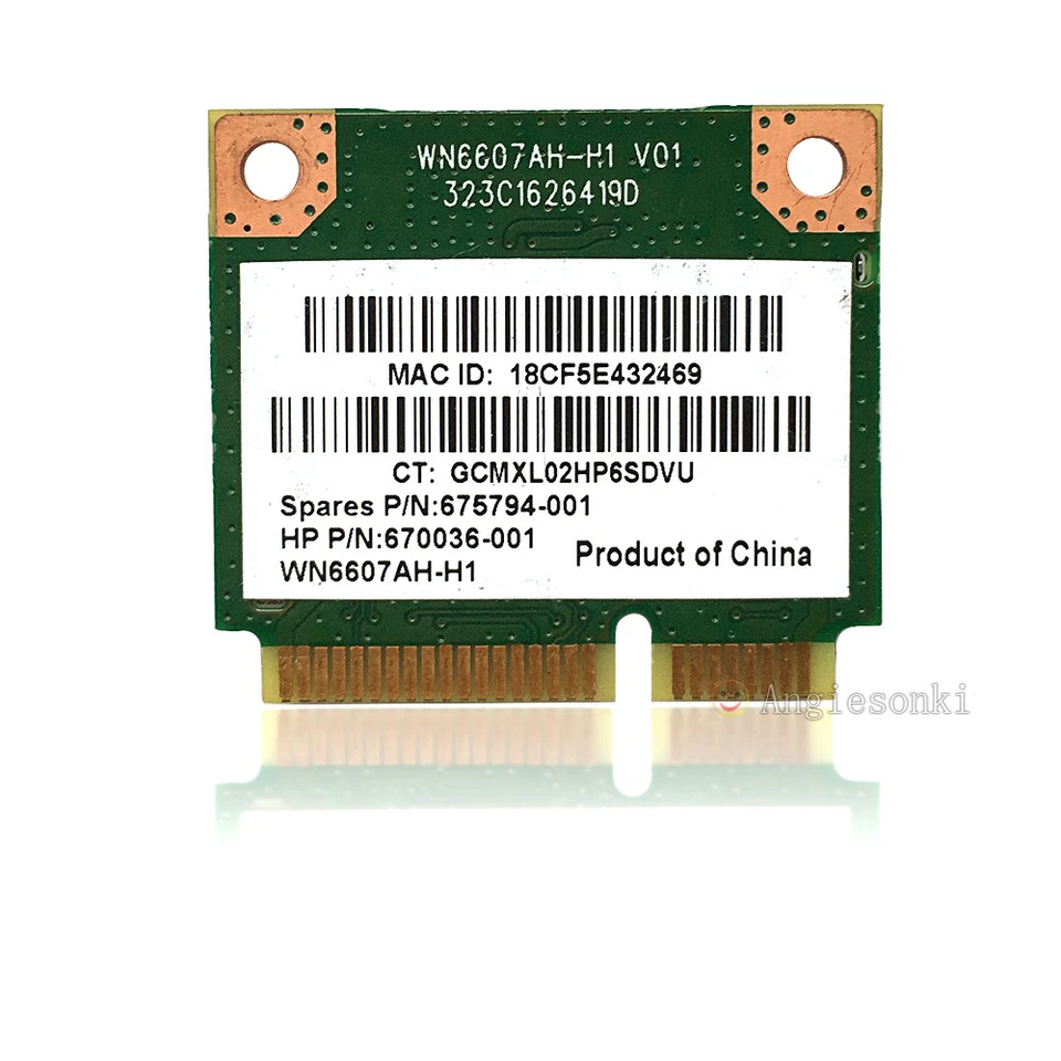 Atheros AR9435/AR5B125 Wireless Wifi Card 675794-001 670036-001 For Hp Dell - Image 3 of 4