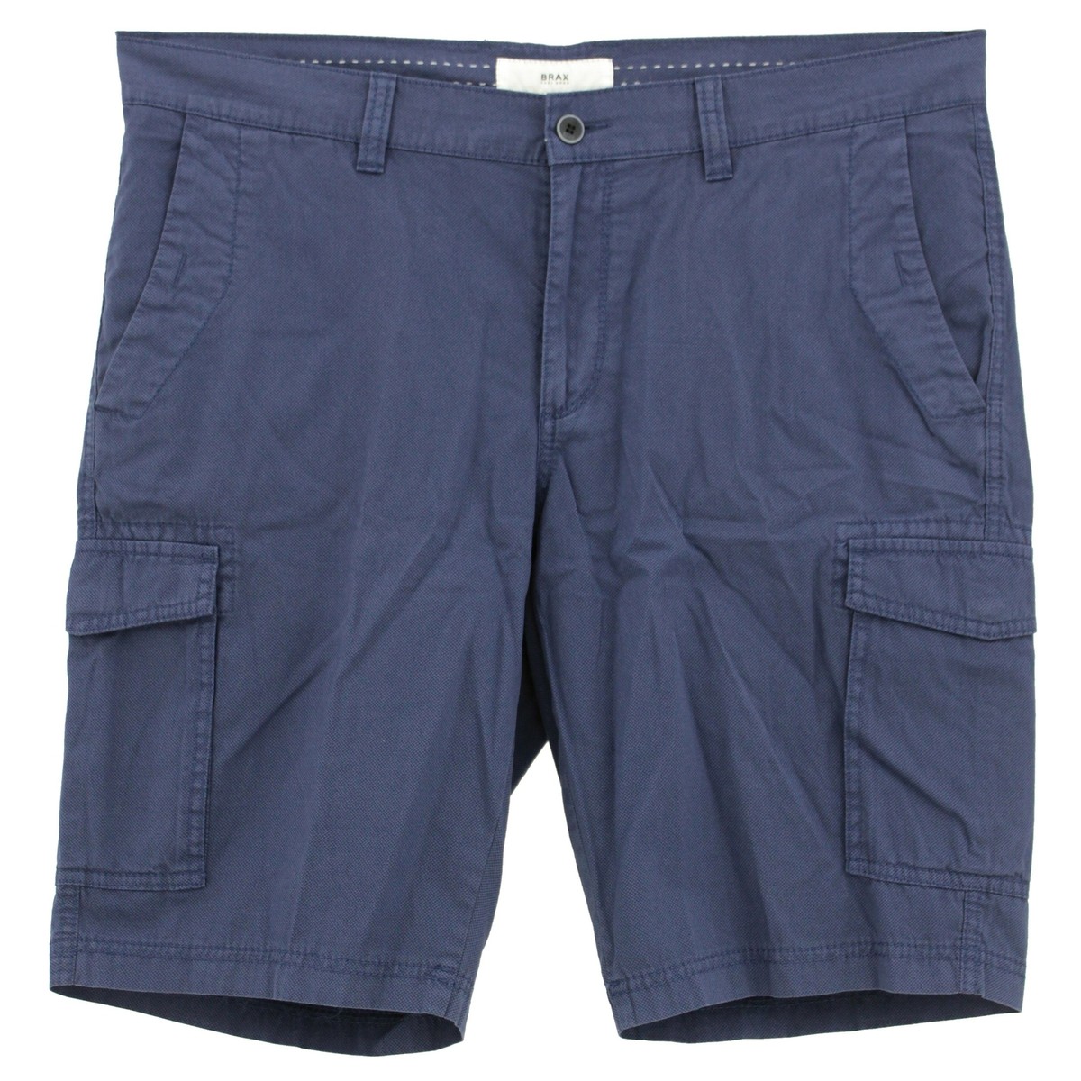 BRAX men's short jeans shorts Bermuda BRAZIL cargo blue marl blue 24765