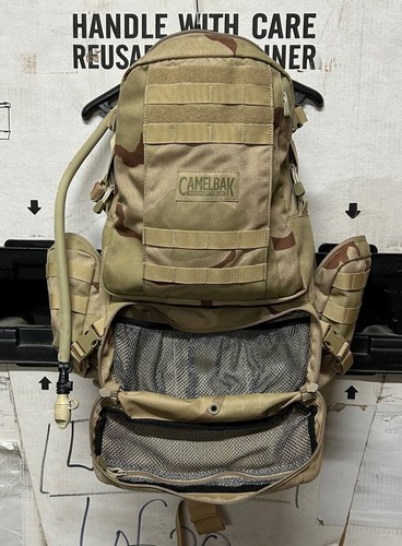 GENUINE US ARMY USSF OLD SCHOOL CAMELBAK BFM 1000D DCU 3/ COLOR W/ 3L BLADDER - Foto 7 di 12