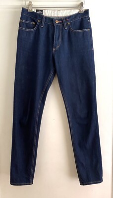 Hiut Denim Co Dark Wash Girlfriend Jeans Size 26