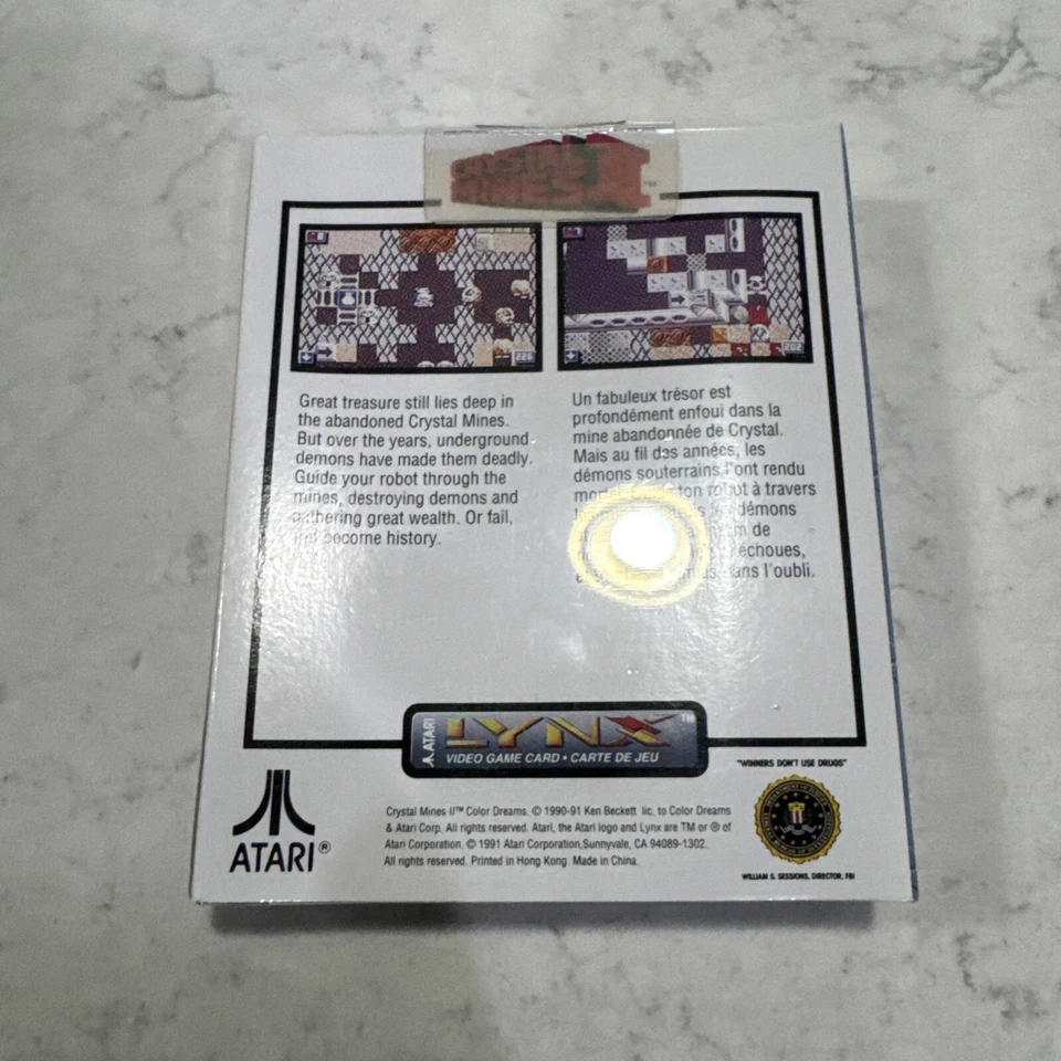 Crystal Mines II Atari Lynx Video Game, New, Ships Free - Image 3 of 3