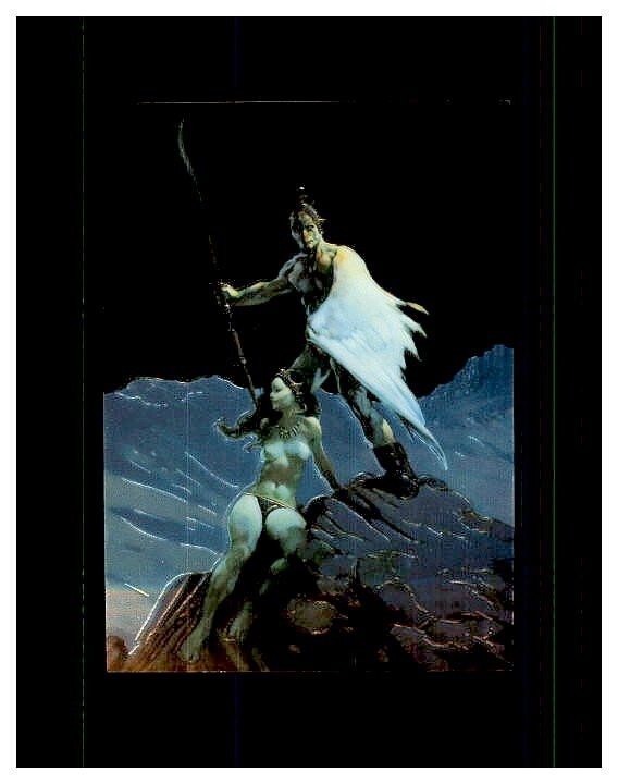 1996 THE BEST OF FRAZETTA ALL-CHROMIUM BY COMIC IMAGES #83