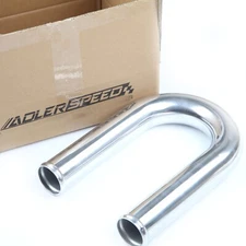 1.75'' OD Aluminum Mandrel Bend 180 Degree Turbo Intercooler Pipe Tube L= 600MM