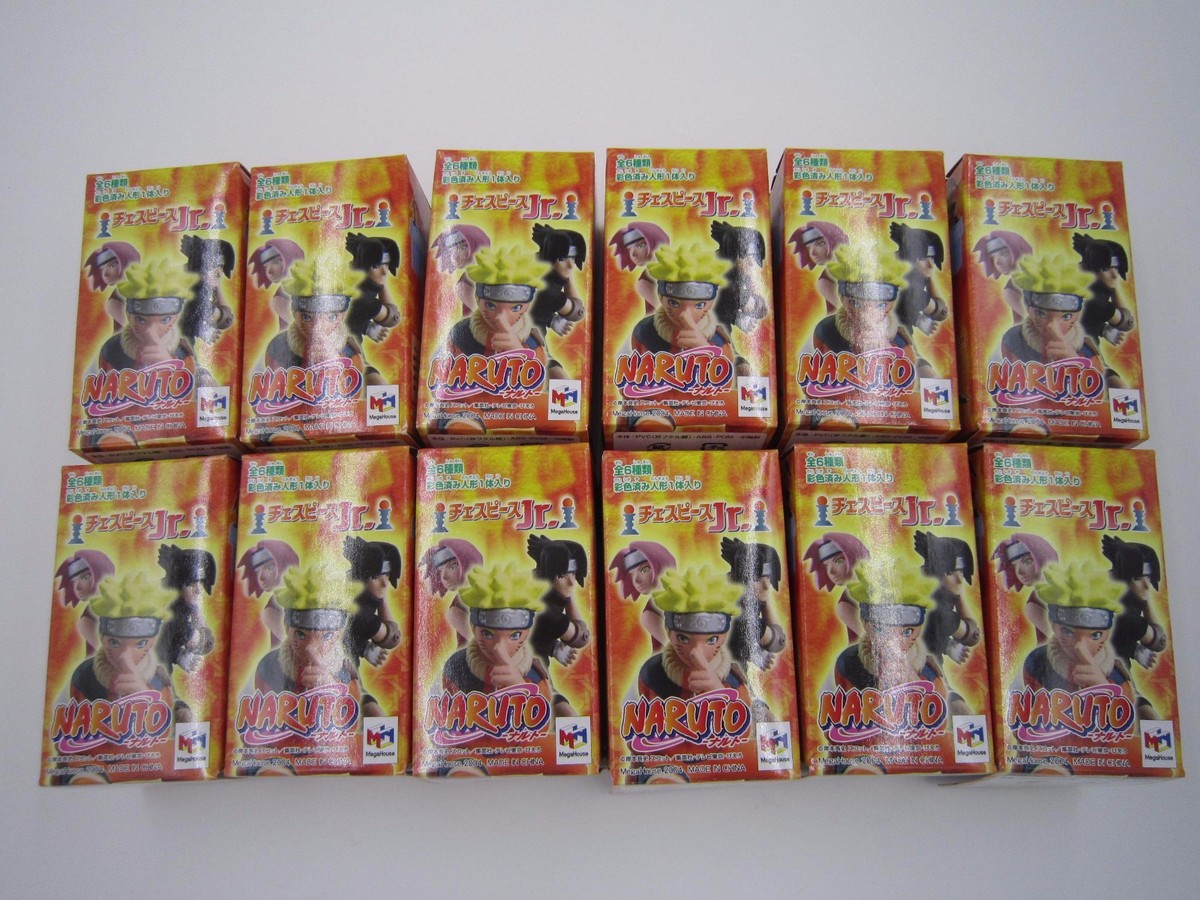 Anime Comic Naruto Chess Piece Jr. Gashapon Figure Full Set 