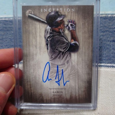Aaron Judge auto 2015 直筆サイン Inception Auction Prices Realized Baseball Cards 2015 BOWMAN INCEPTION