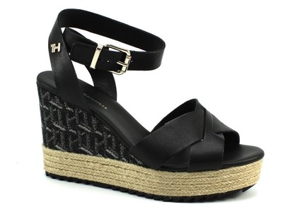 tommy hilfiger high wedge sandals