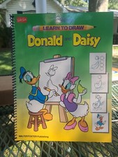 Disney Learn To Draw Donald And Daisy By Walter Forest Paperback Book