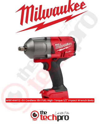 Milwaukee M18FHIWF12-0X Akku-Schlagschrauber 18V FUEL High-Torque 1/2'' Gehäuse