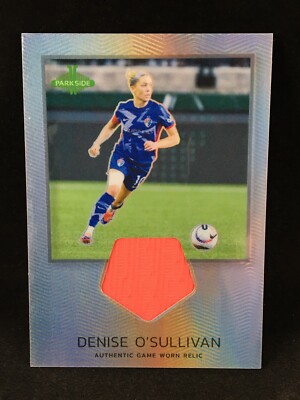 Denise O'Sullivan 2024 Parkside NWSL Pacific Relic GAME WORN Carolina Courage C