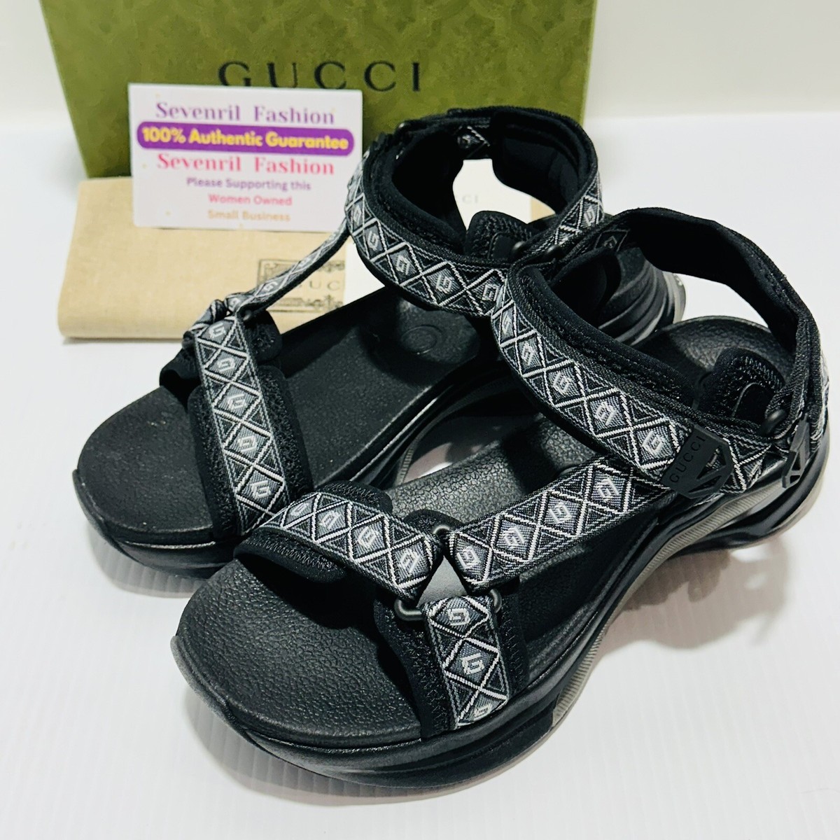 【関税＆送料込み】Gucci Sandals Black Gucci Sandals Black Womens Gucci