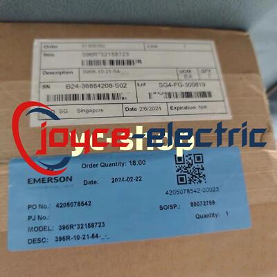 NEW rosemount 396R-10-21-54 pH electrode Fast Shipping via FedEx or DHL