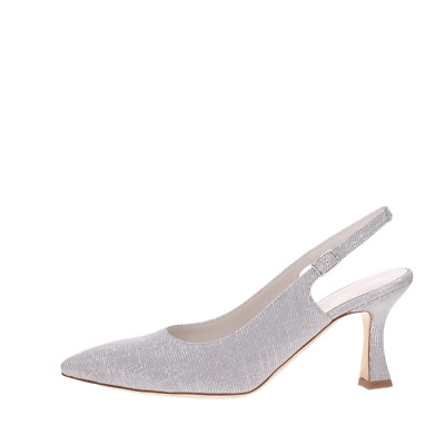 Melluso Pumps 100% Leder Damen Silber D165d Silber